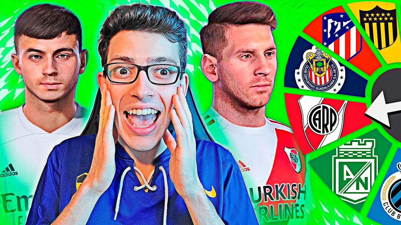 FIFA 22 pero TODOS los JUGADORES estan en EQUIPOS AL AZAR.. (MODO CARRERA)