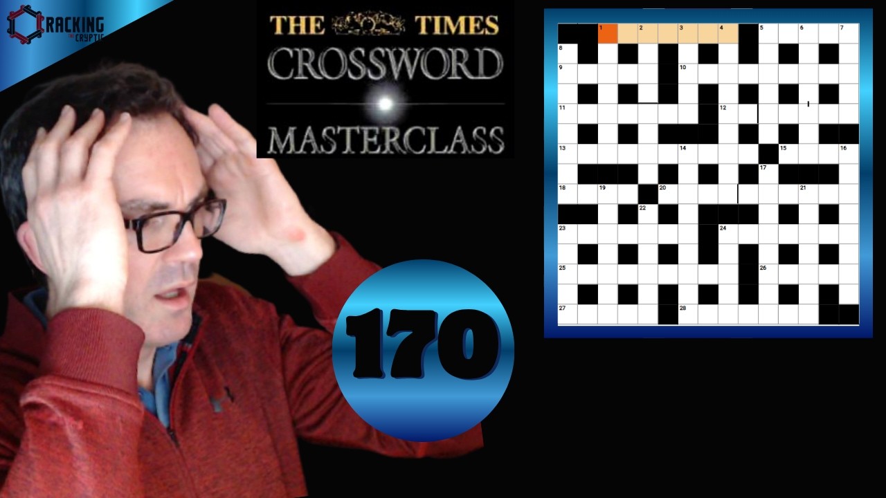 The Times Crossword Masterclass: 15 May 2026: WHAT A PUZZLE!