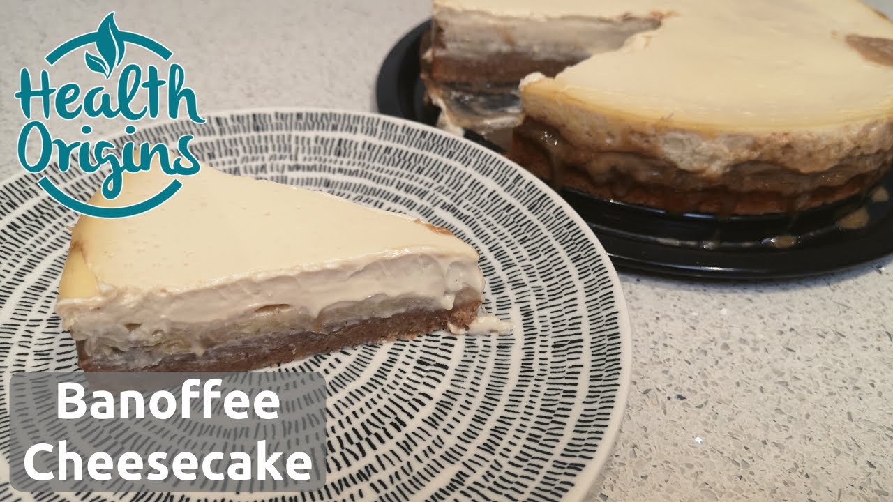 Vegan banoffee cheesecake recipe (gluten free)
