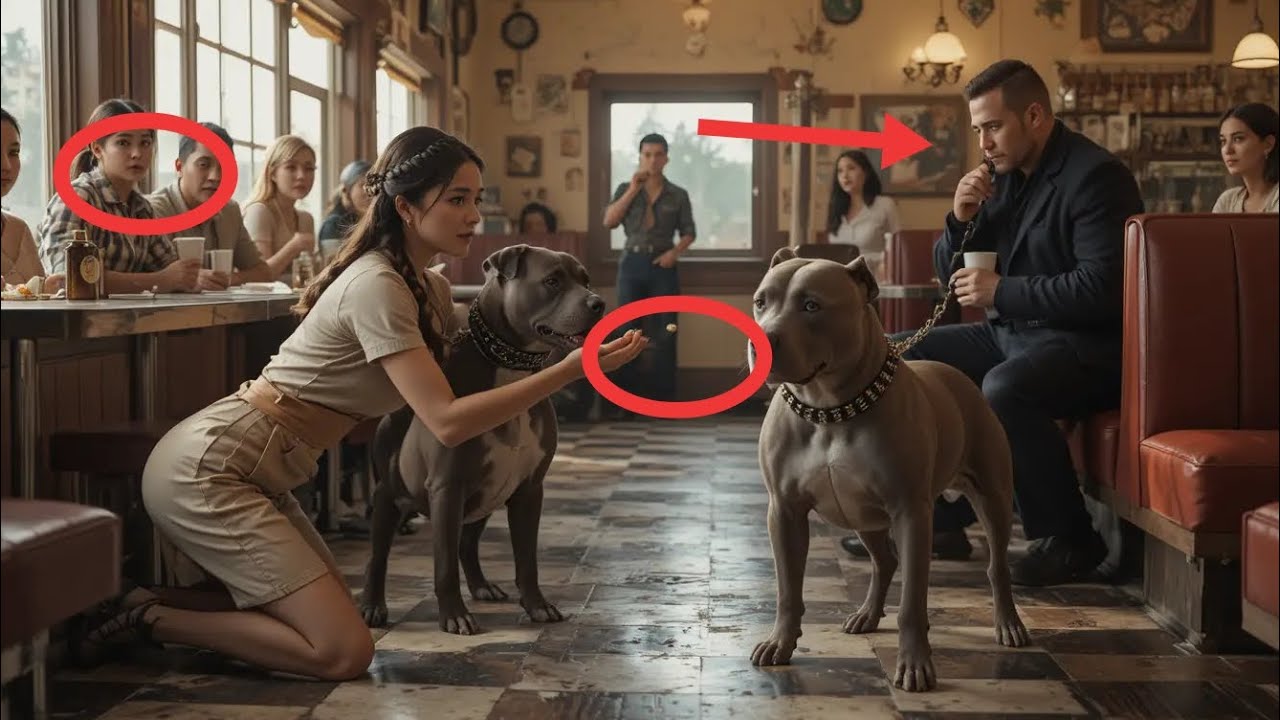 No One Could Control the Mafia Boss’s Pitbulls — Until a Waitress Did the Unthinkable