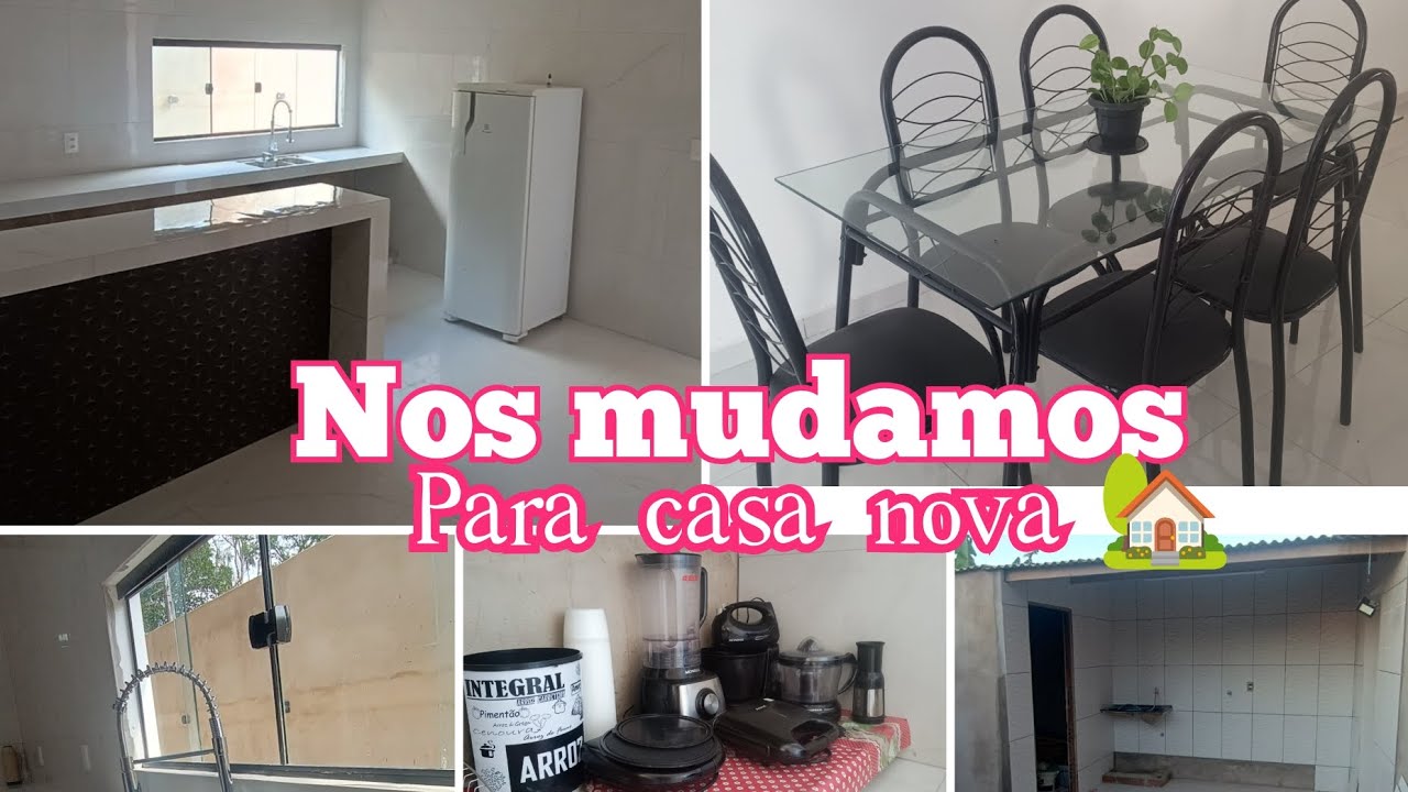 Finalmente nos mudamos para casa nova / VLOG🥰🏡#diariodaobra