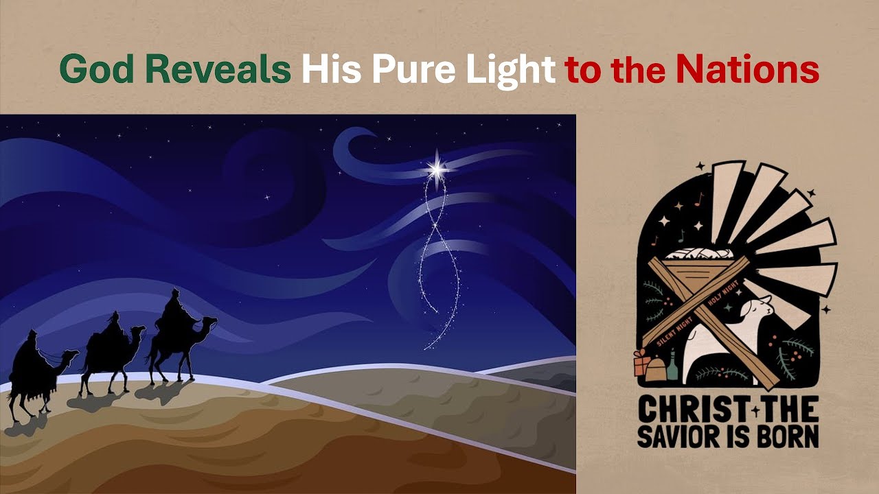 Epiphany - God Reveals His Pure Light to the Nations - Pastor Ticks Sunday Livestream