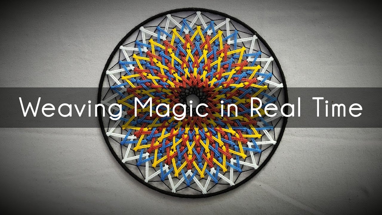 LIVE: Mandala Dreamcatcher Weaving | Chakra-Inspired Boho Wall Art DIY