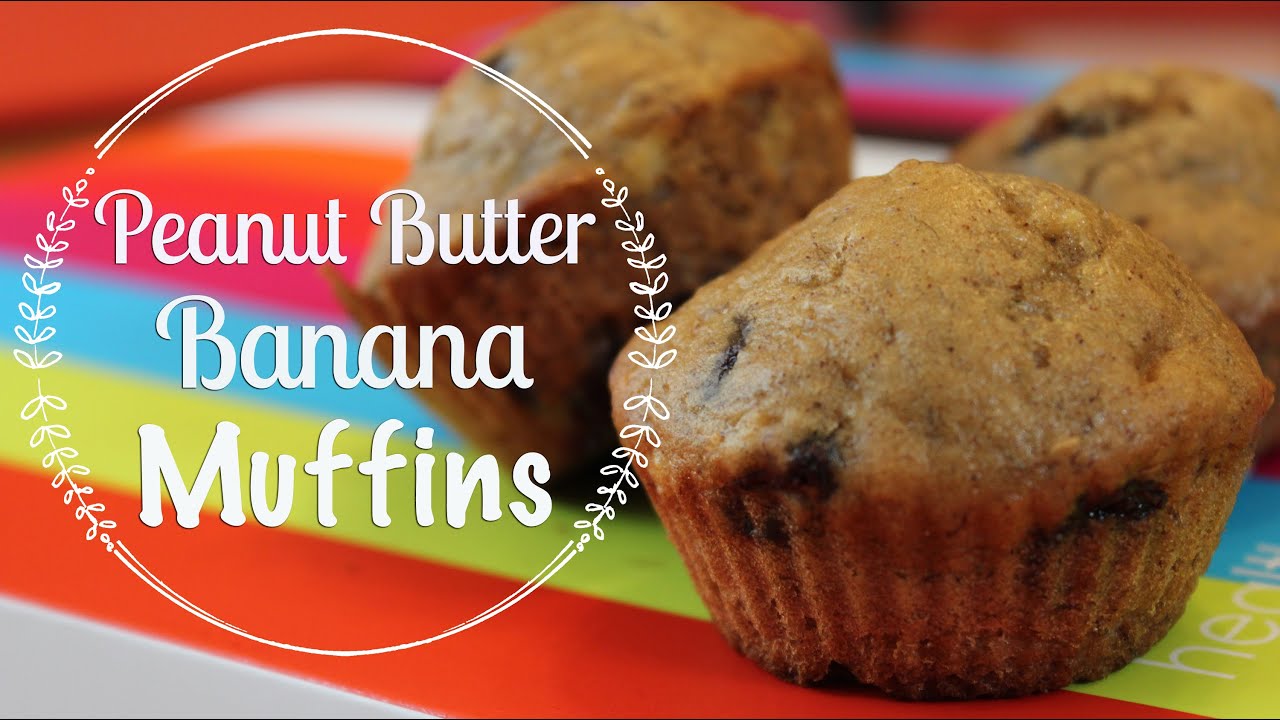 Baking with my Subs | Peanut Butter Banana Muffins