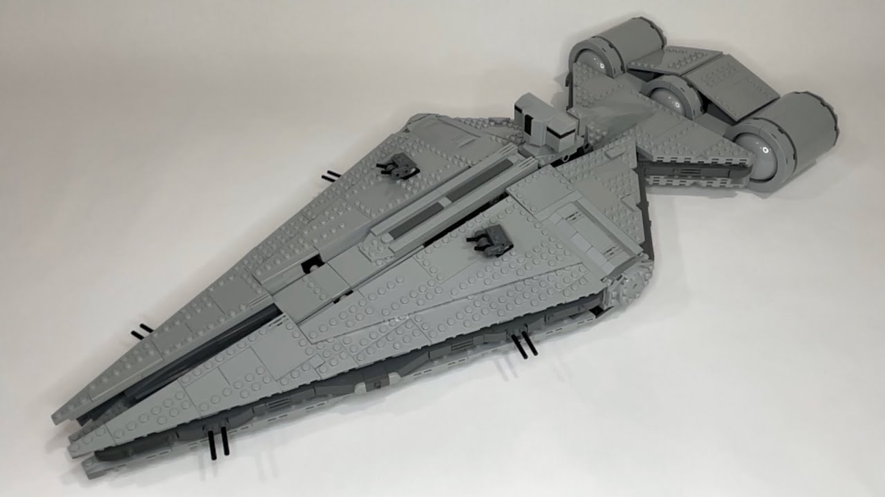 Lego Star Wars Moff Gideon's Imperial Light Cruiser MOC (Mandalorian Season 2)
