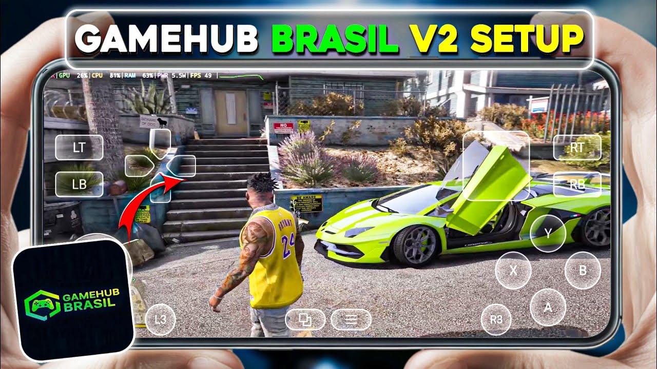 🔥 New Gamehub Brasil V2 Emulator For Android | Gamehub Brasil Complete Setup And Best Settings