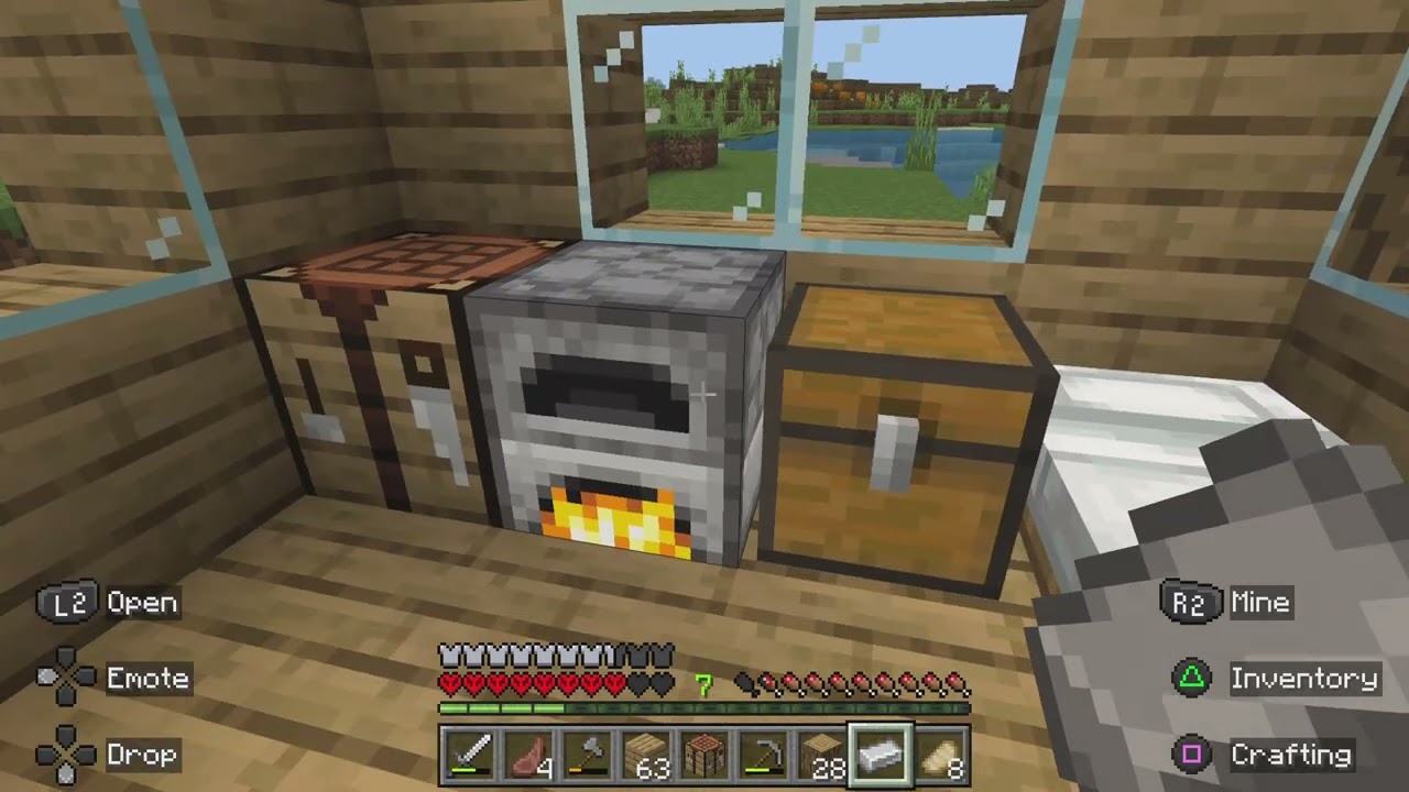 Minecraft ultimate survival (part 5 i died)