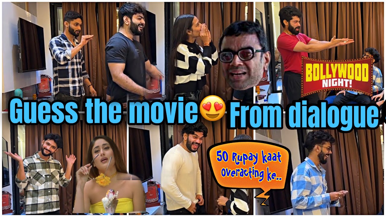 Guess the Movie from the most iconic dialogues😍 | kon 🤔hai bollywood ka keeda | Aart vlogs |