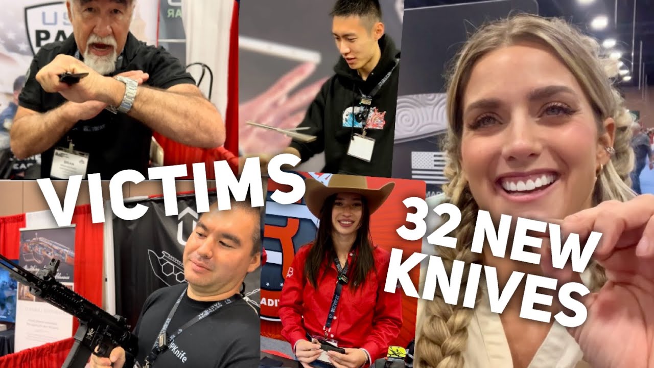 Speed Dating knife Exhibitors: 32 NEW Knives in 13 minutes