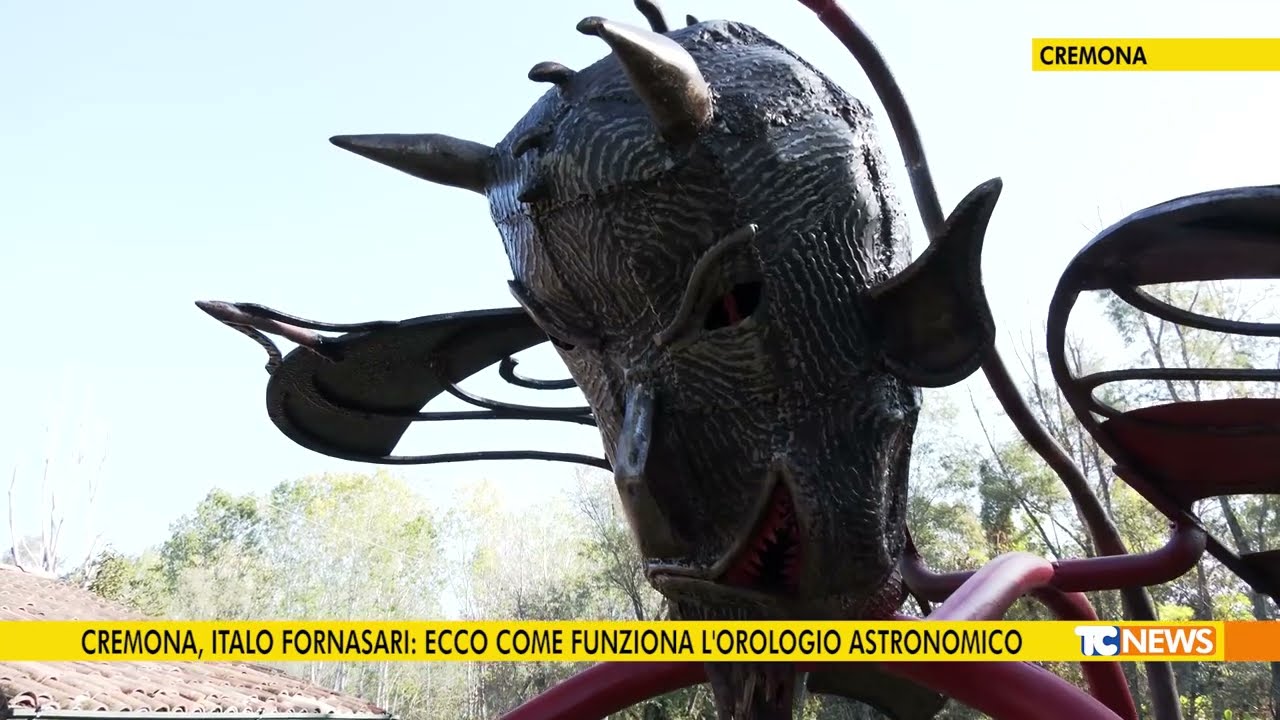 Cremona, Italo Fornasari: ecco come funziona l'orologio astronomico