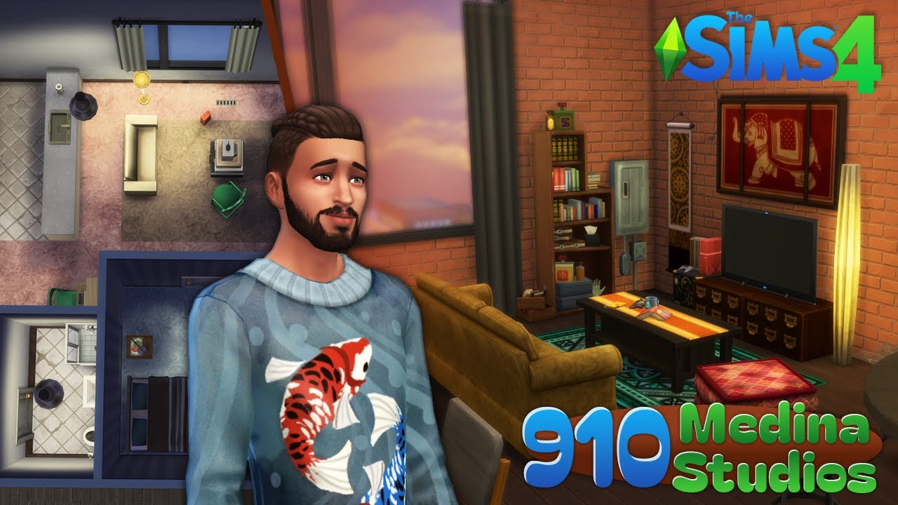 Renovating Salim Benali’s Apartment 🏙️ | 910 Medina Studios | The Sims 4 Speed Build