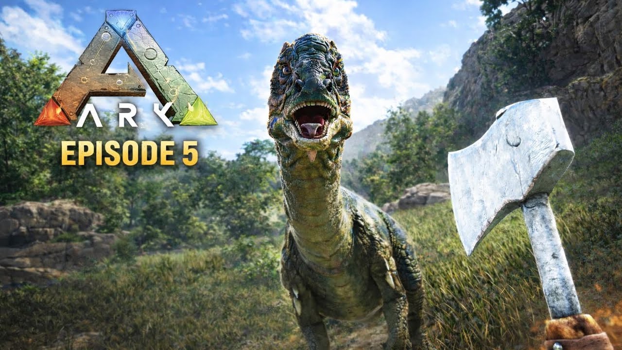 ARK SURVIVAL #5 SPARKY LE PARASAURE & LES LINGOTS DE MÉTAL