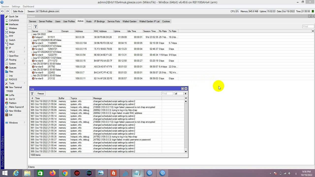فكرة بسيطة لرصد من يقوم بالدخول إلى شبكة إنترنت المايكروتك من خلال برامج تخمين كروت