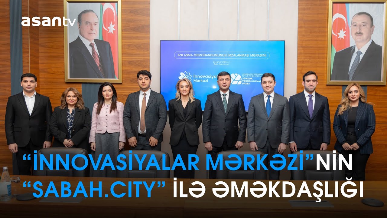 “İnnovasiyalar Mərkəzi” “SABAH.city” ilə əməkdaşlığa başlayır