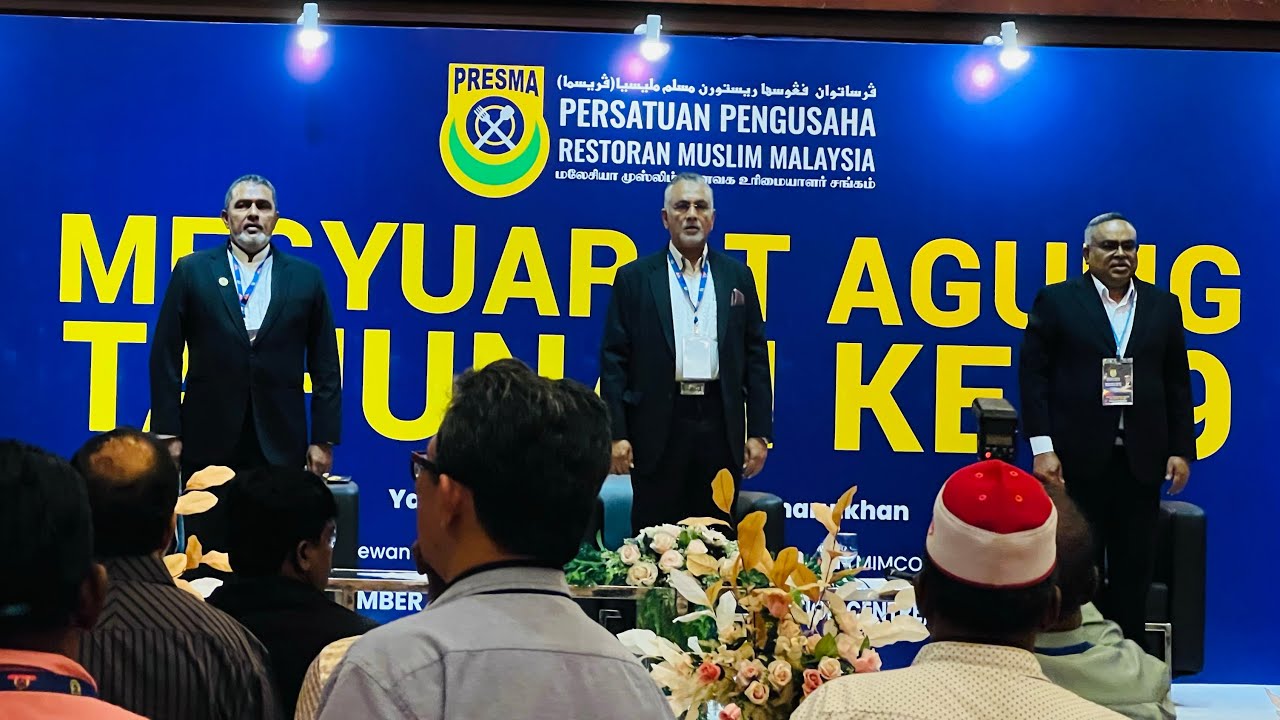 PRESMA @ PENGUSAHA RESTORAN MUSLIM  MALAYSIA MESYUARAT AGUNG TAHUNAN KE 19( 2023 )