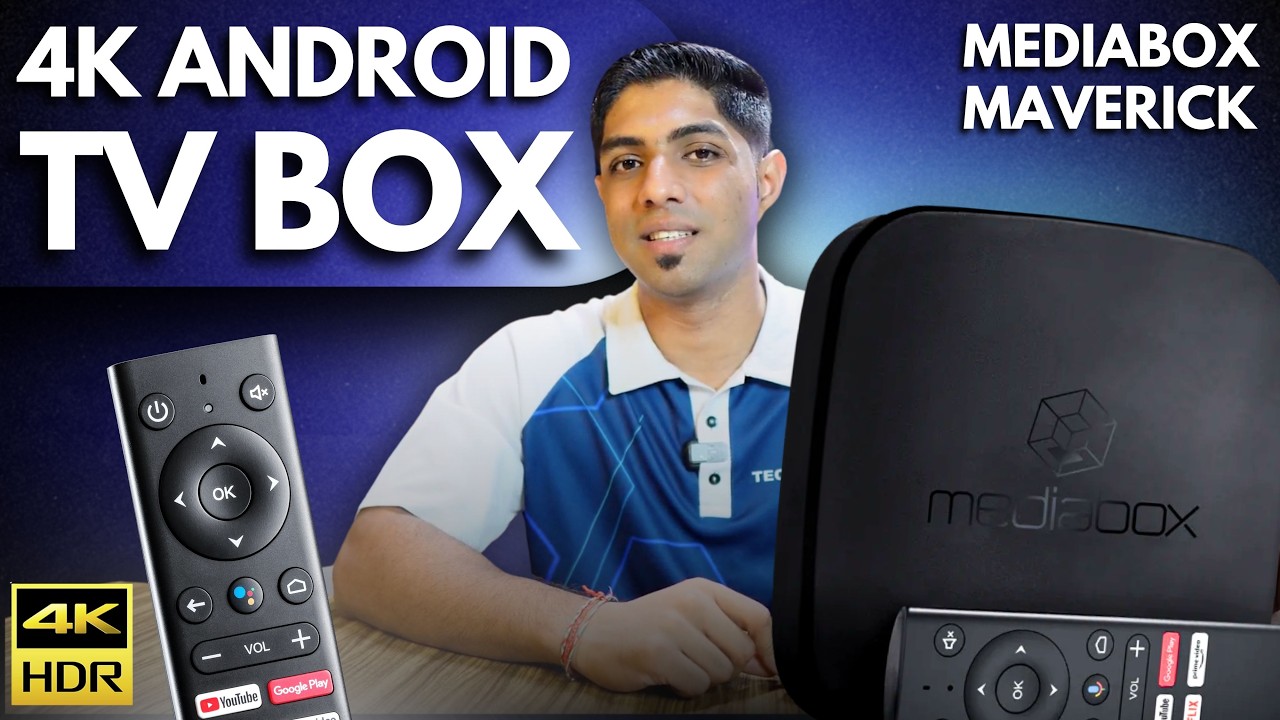 Meet the Mediabox Maverick 4K Android TV Box