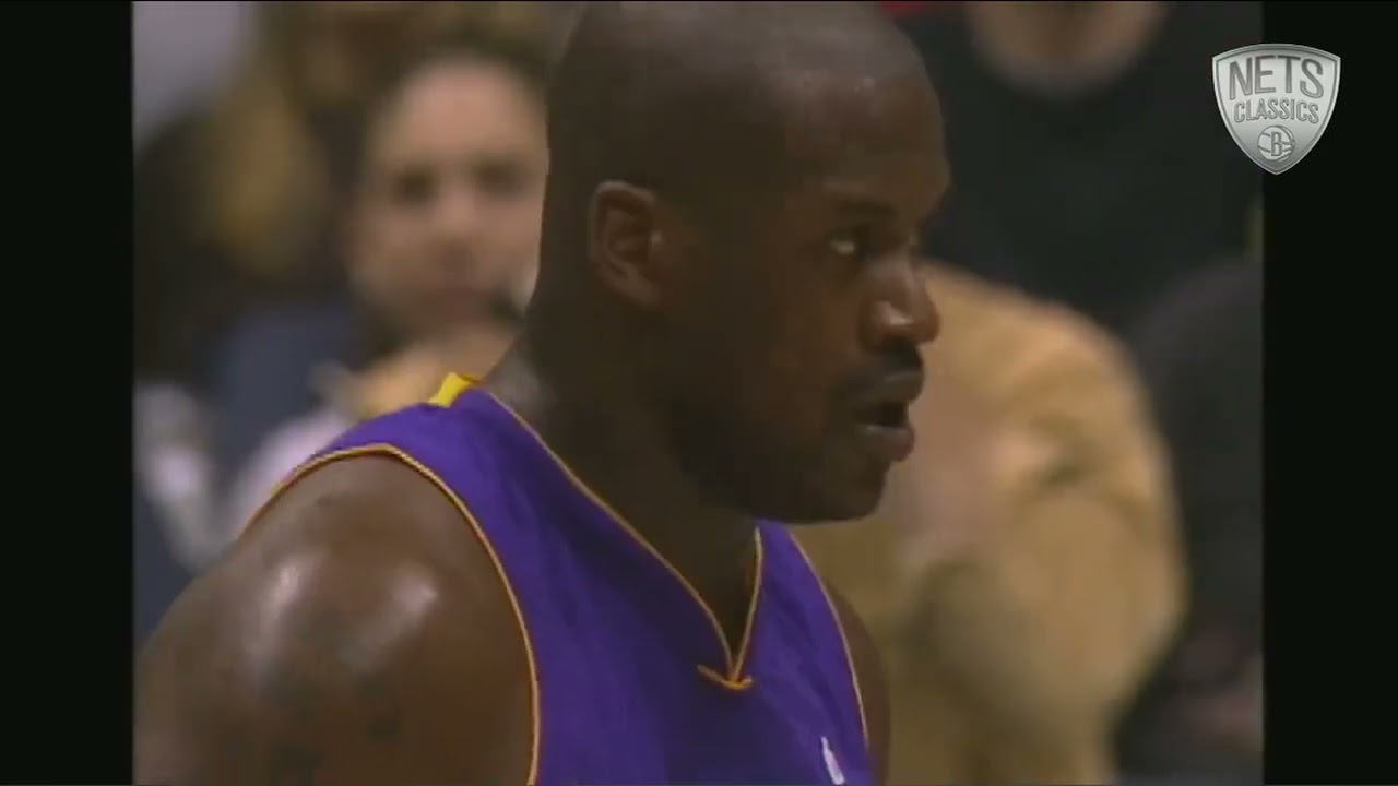2001 NBA Los Angeles Lakers at New Jersey Nets, February 13, 2001, Marbury Drops 50 on Kobe and Shaq