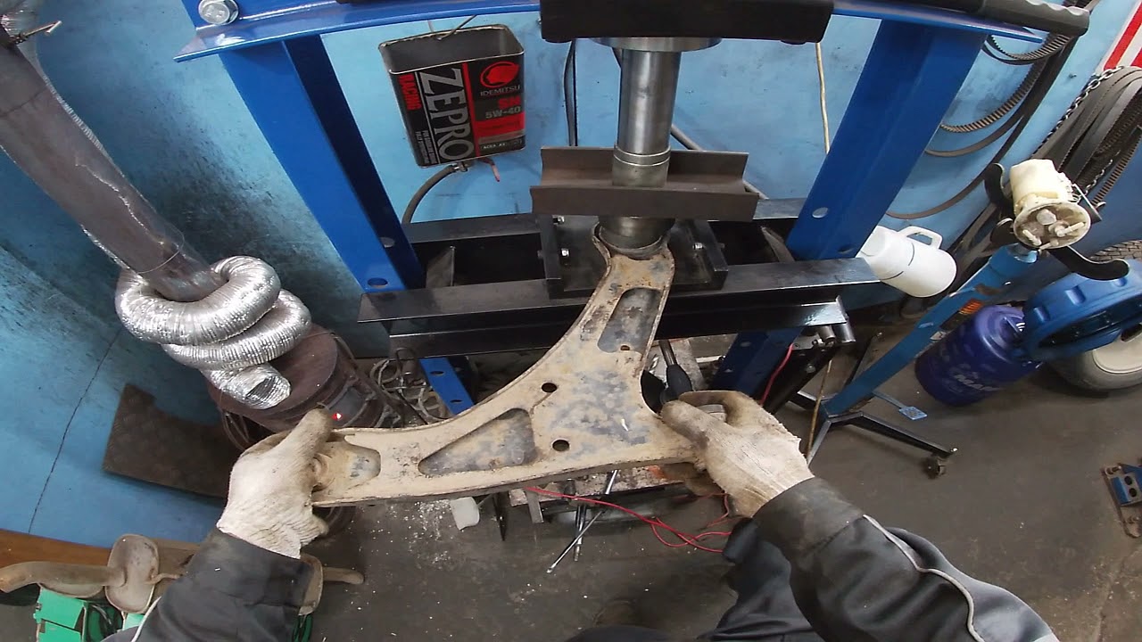 Suzuki Grand Vitara - замена сайлентблоков передних рычагов 🛠