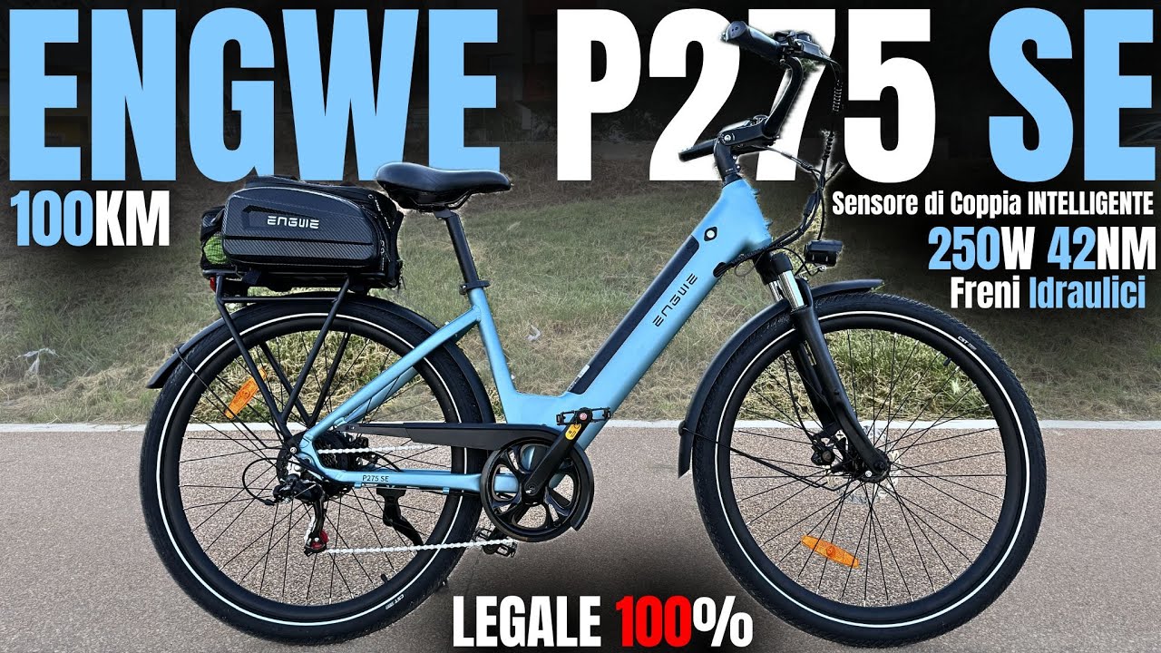 ENGWE P275 SE la PERFETTA Bici Elettrica da Città 2025! SCATTANTE con Sensore di Coppia Intelligente