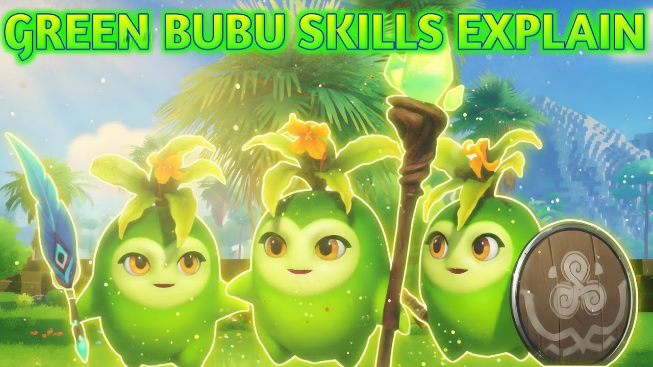 LIGHTUS GREEN BUBU SKILL EXPLAIN || LIGHTUS KING BOBO || OPEN WORLD GAME 