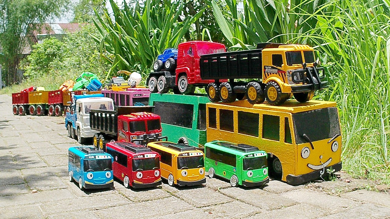 Mobil Mobilan Truk Panjang, Truk Molen, Mobil Balap, Truk Pasir, Excavator, Ambulans, Pesawat, Tank