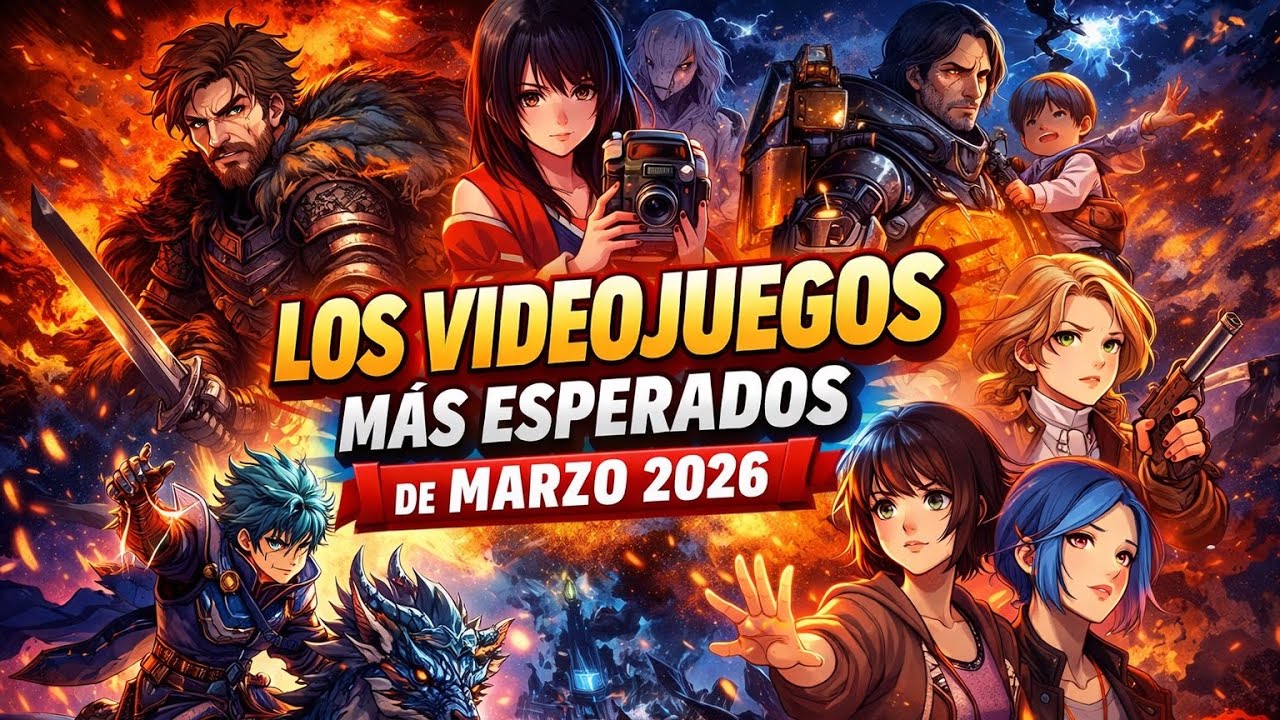 LOS VIDEOJUEGOS MÁS ESPERADOS DE MARZO 2026 - la central del videojuego 🎮 