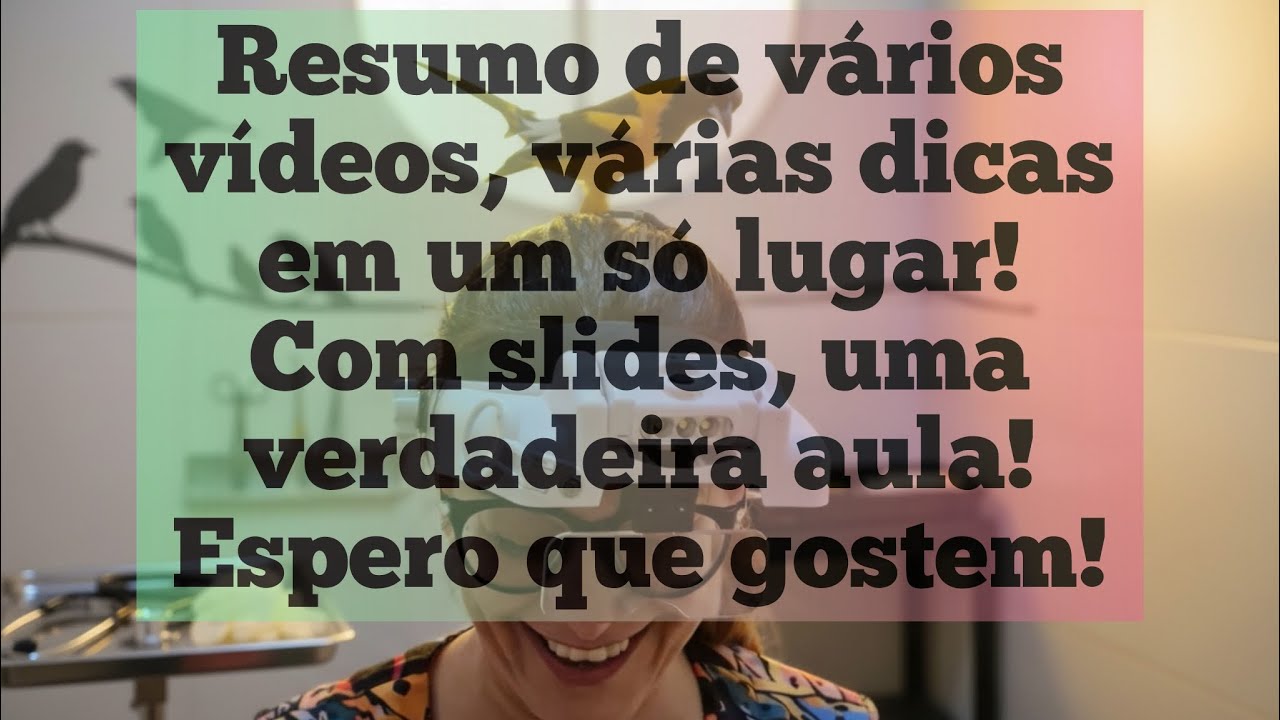 VÍDEO AULA CRIADOR ! Dra Ana Líbia, ESPECIALISTA EM AVES, compilou dicas e casos reais nessa aula!