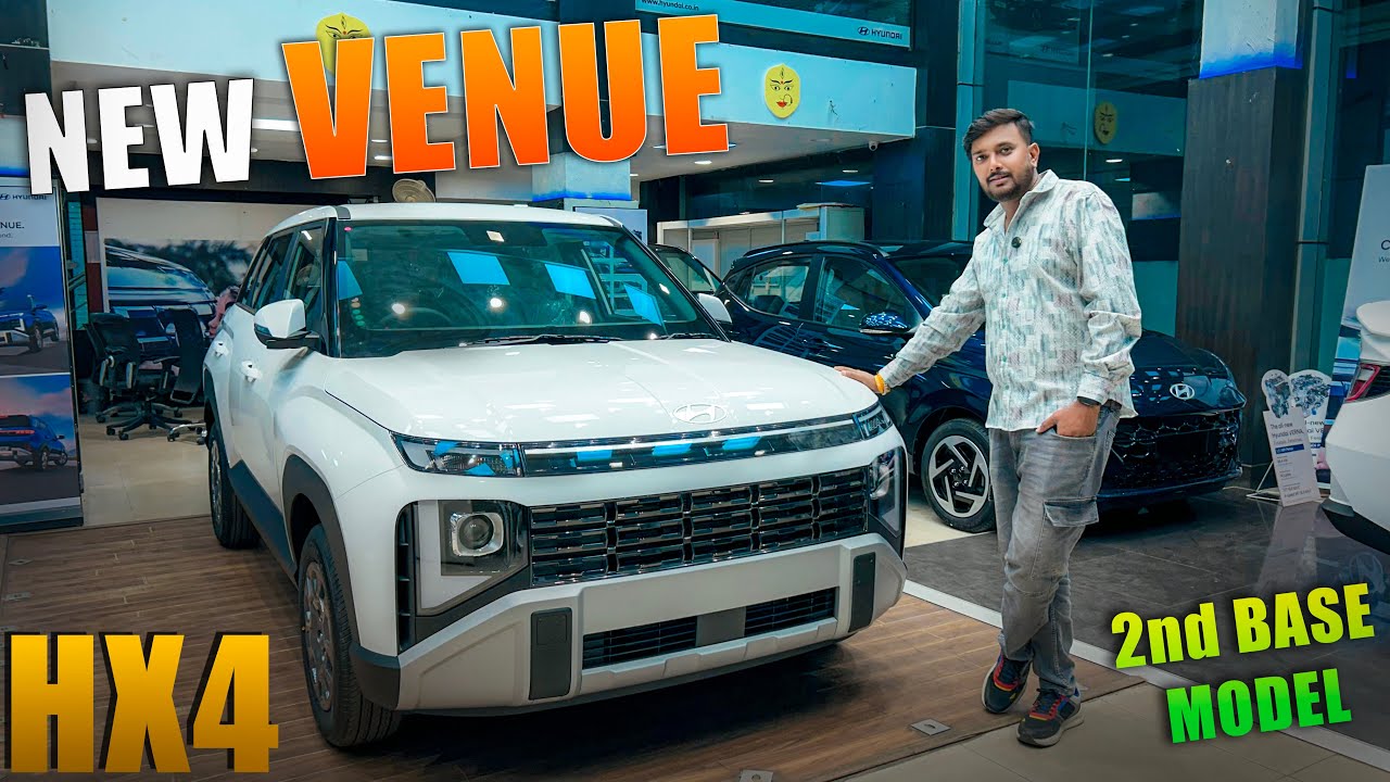 New Hyundai Venue HX4 सिर्फ़ 8.79Lakh मैं