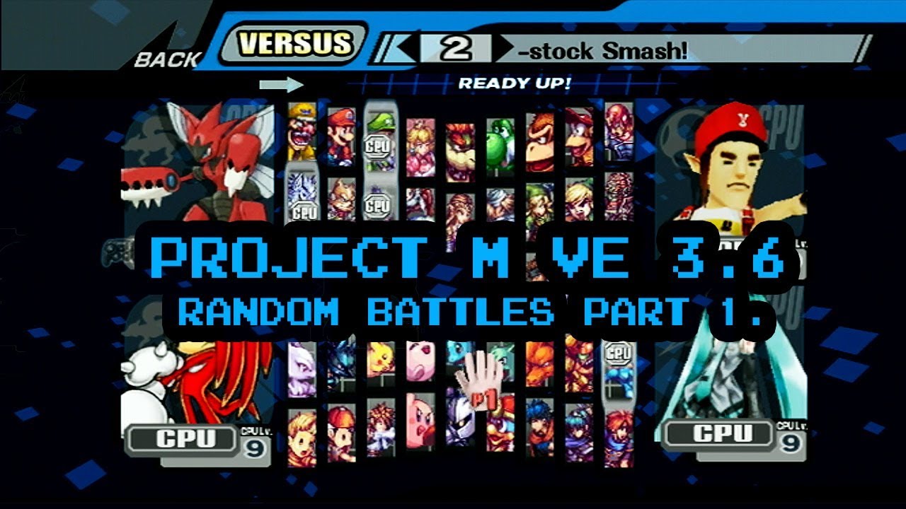 Project M: Vinci Edition - Random Character Match Ups Part: 1