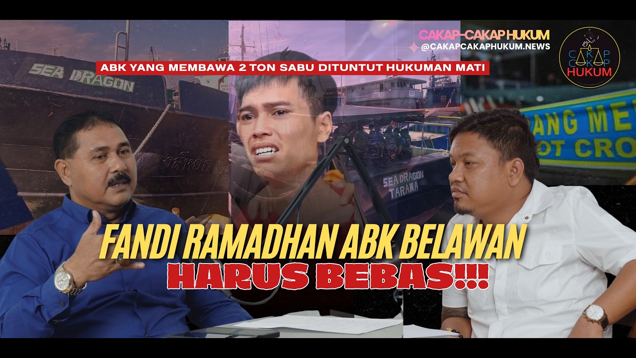 DITUNTUT HUKUMAN MATI ‼️⁉️ INI KATA PENGACARA FANDI RAMADHAN ABK BELAWAN ‼️