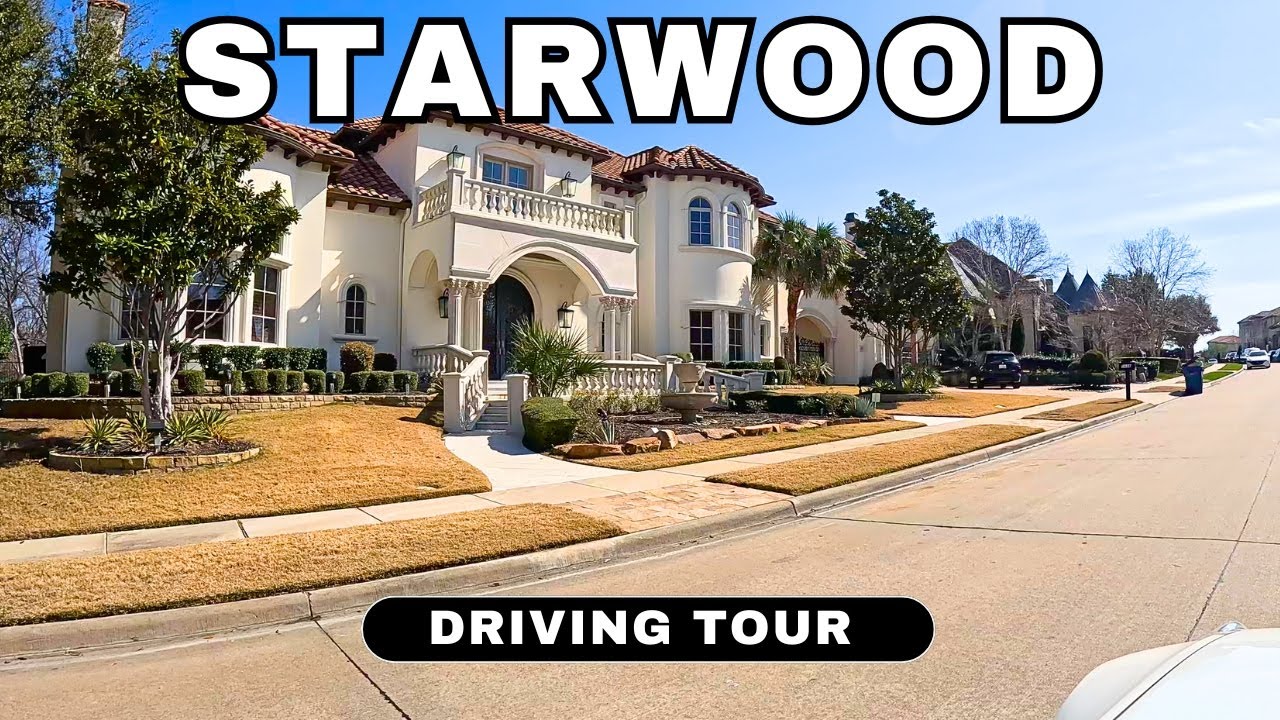 Внутри одного из самых эксклюзивных закрытых комплексов Фриско | Starwood Driving Tour