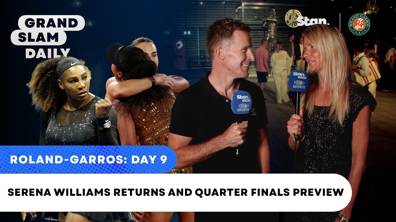Serena Williams is BACK and Sabalenka through to the quarter finals! Grand Slam Daily