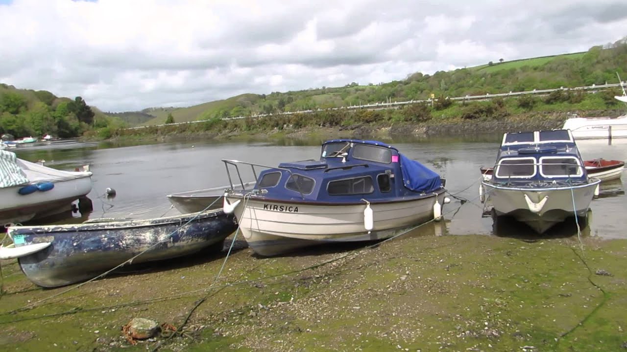 Golant by the River Fowey in Cornwall
