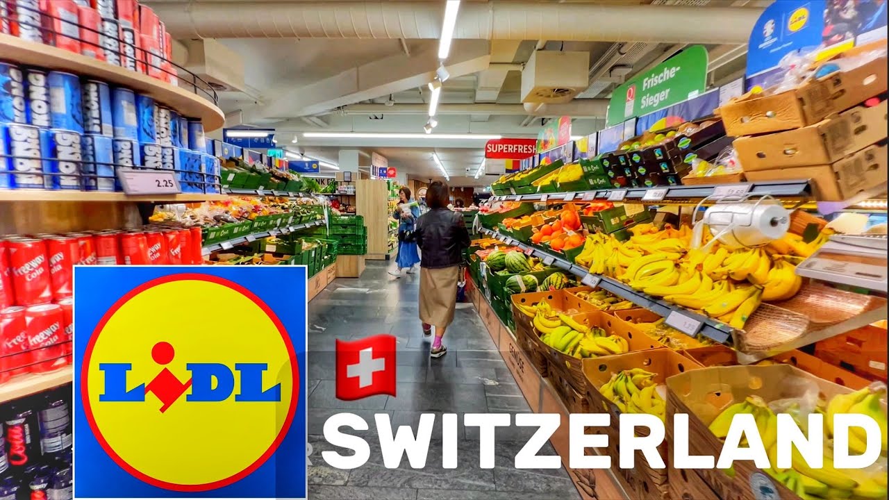 LIDL🇨🇭Switzerland || Swiss Food Prices || Shopping || Travel Guide