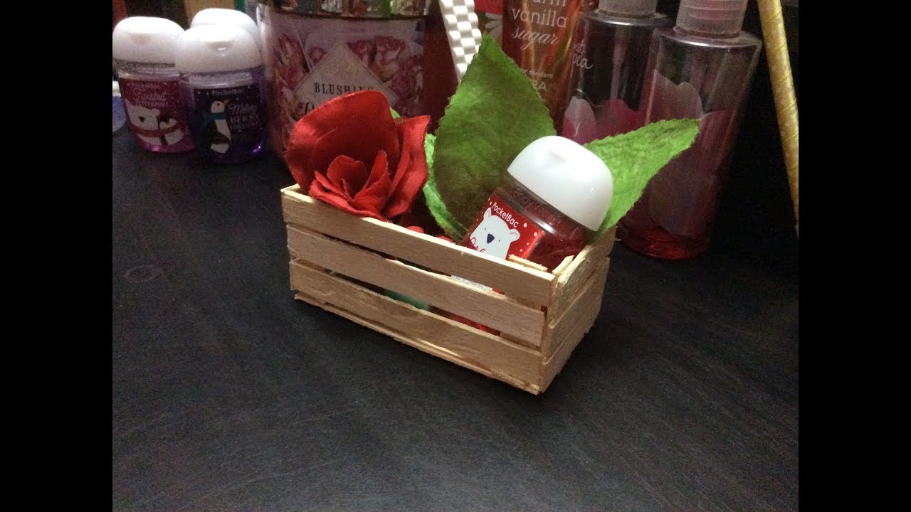 DIY MINI WOODEN CRATE | Easy DIY