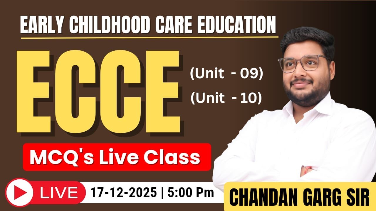 DECE Full Syllabus Free Classes | Unit 09 & 10 | IGNOU | MCQ's Live Class 2025