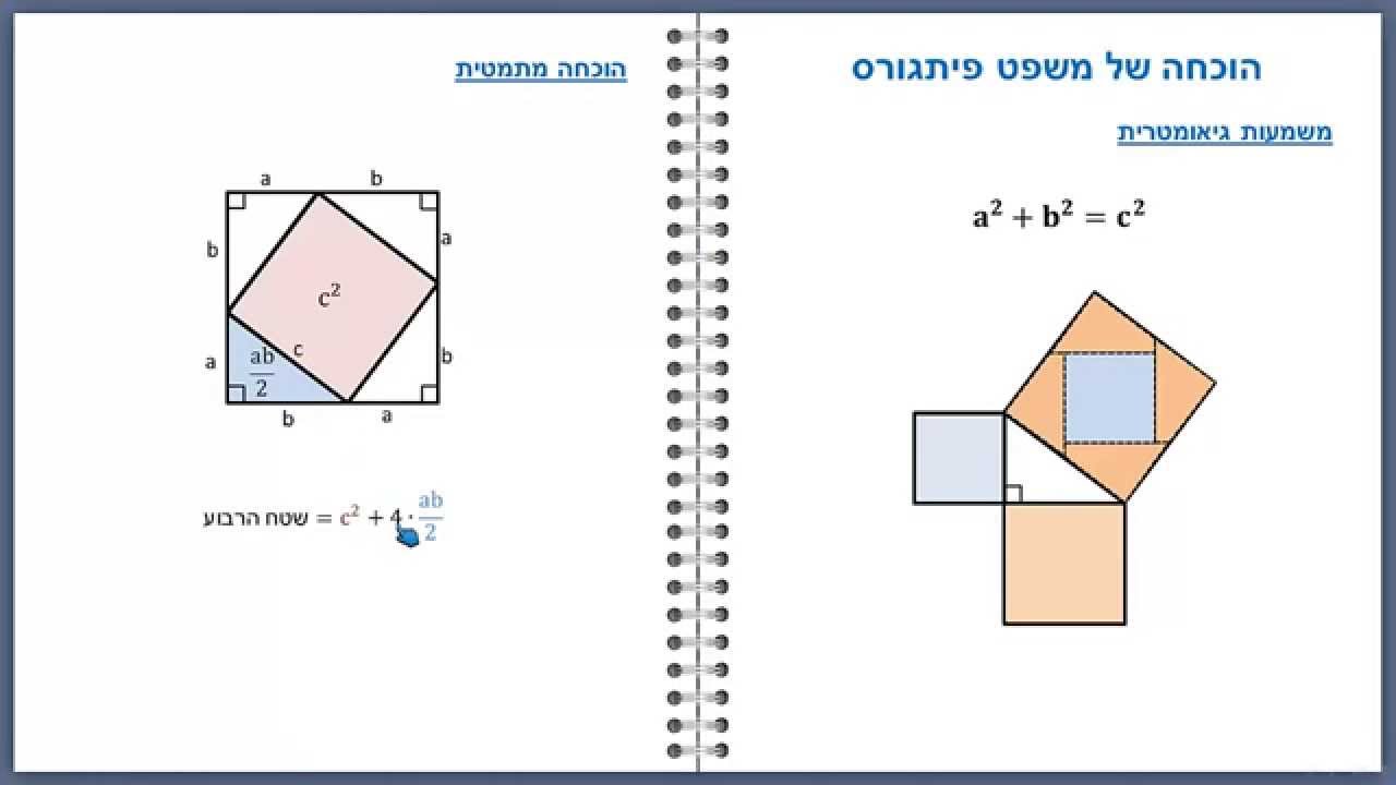 פסיכומטרי - משפט פיתגורס