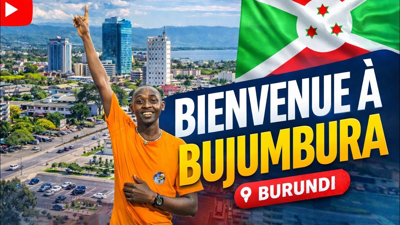 In 30 minutes, Kinanira to downtown Bujumbura will discover the beauty of our city...