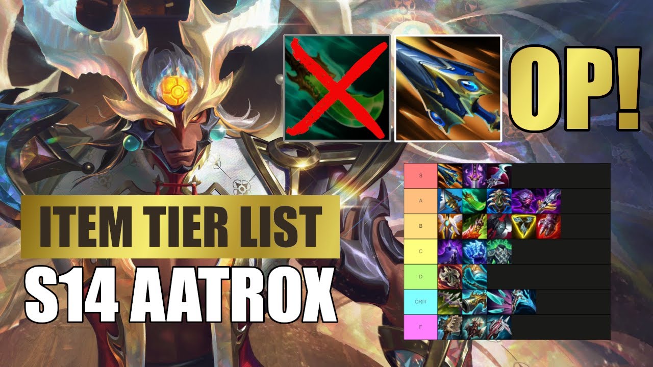 AATROX ITEM BUILD GUIDE SEASON 14 #aatrox #leagueoflegends