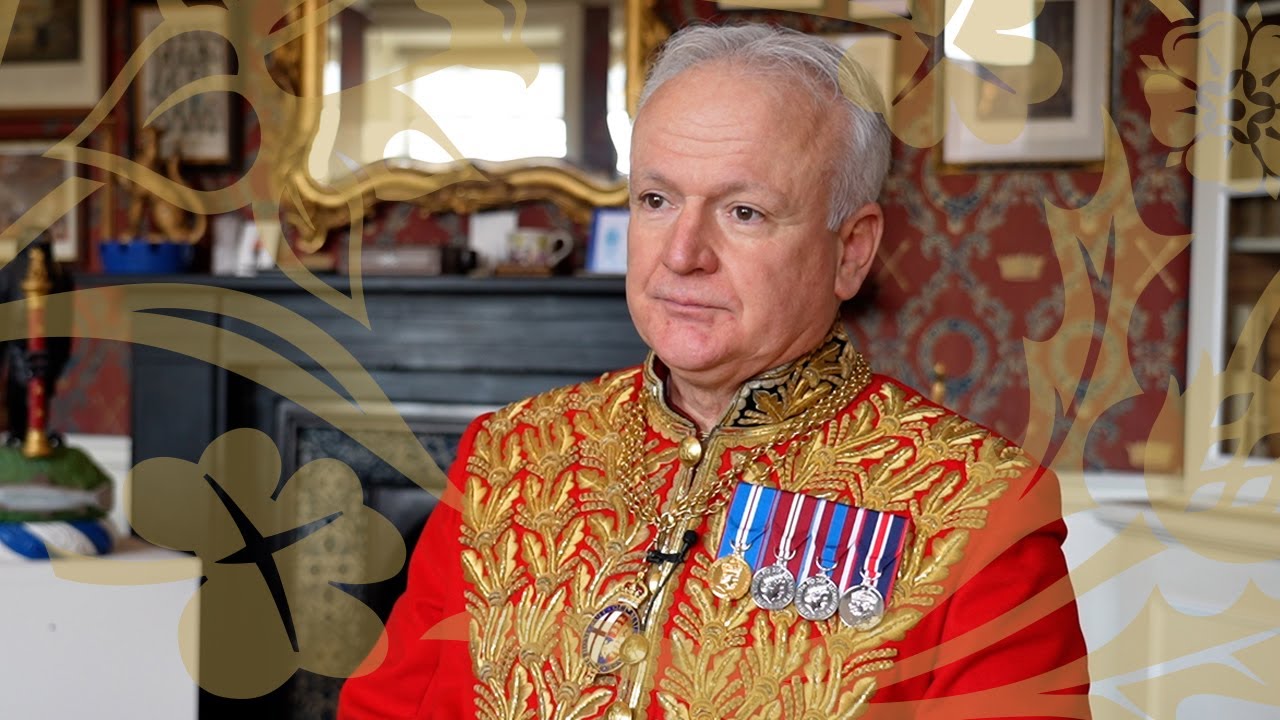 Coronation Roll: David White - Garter King of Arms