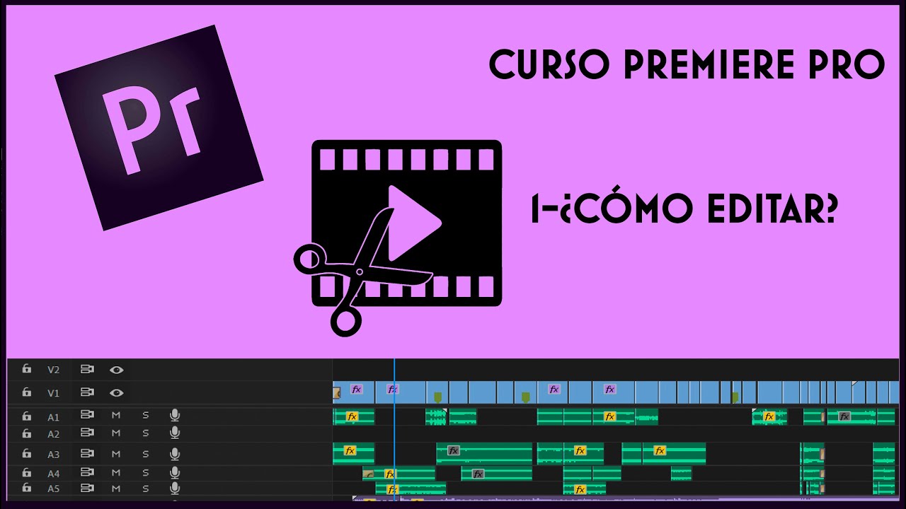 C&oacute;mo editar en PREMIERE PRO 2020 (Curso Premiere 1/5)