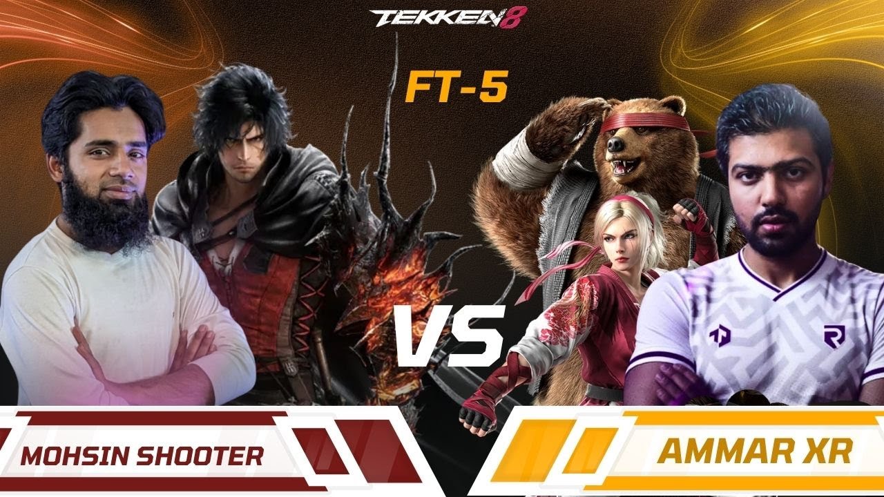 Tekken 8 Mohsin Shooter (Clive) VS Amar XR (Kuma) Ft 5