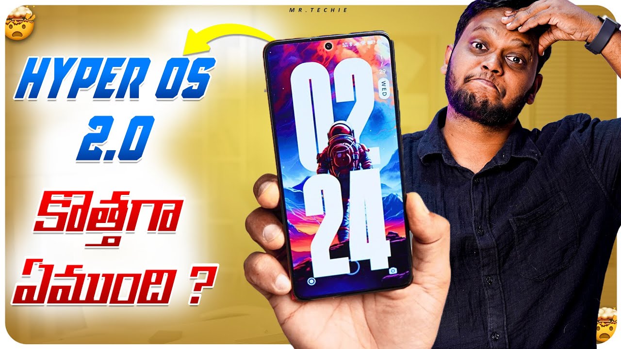 HyperOS 2.0 India Build: 5+ New Features & Changes | In Telugu | Hyperos 2.0 Tips&Tricks in Telugu