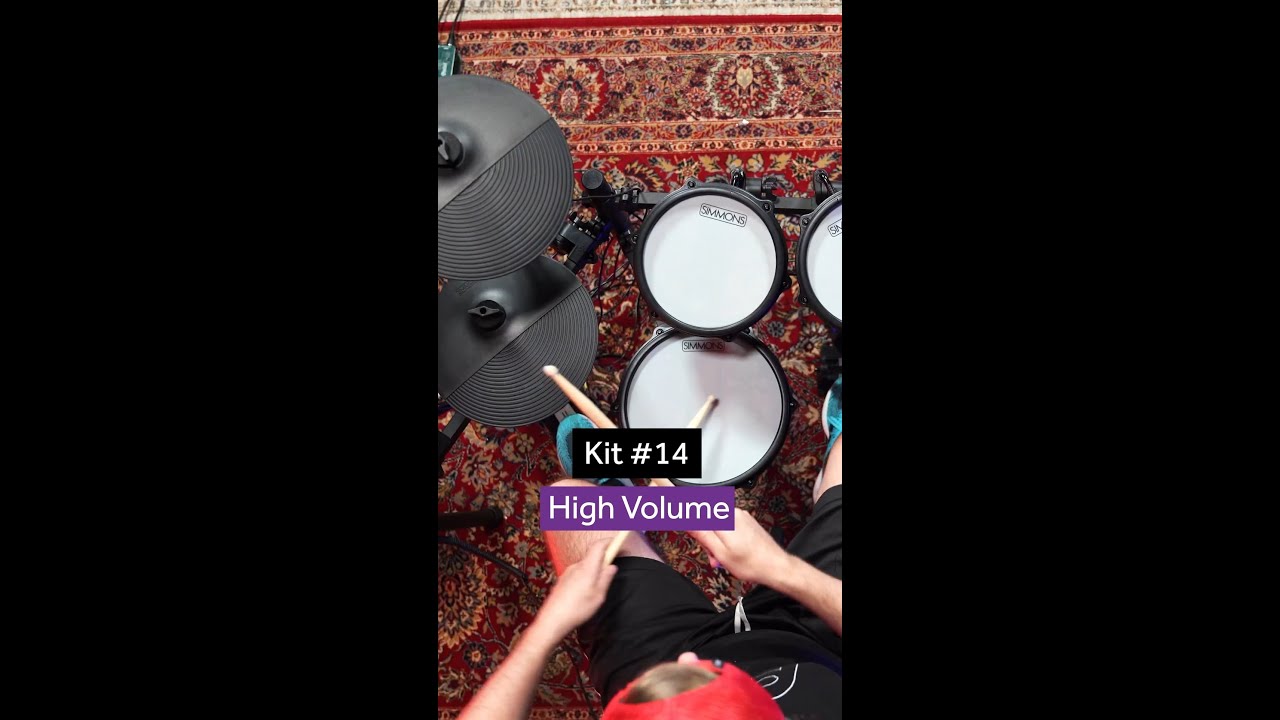 Simmons Titan 50 B-EX Kit #14 in Action 🥁