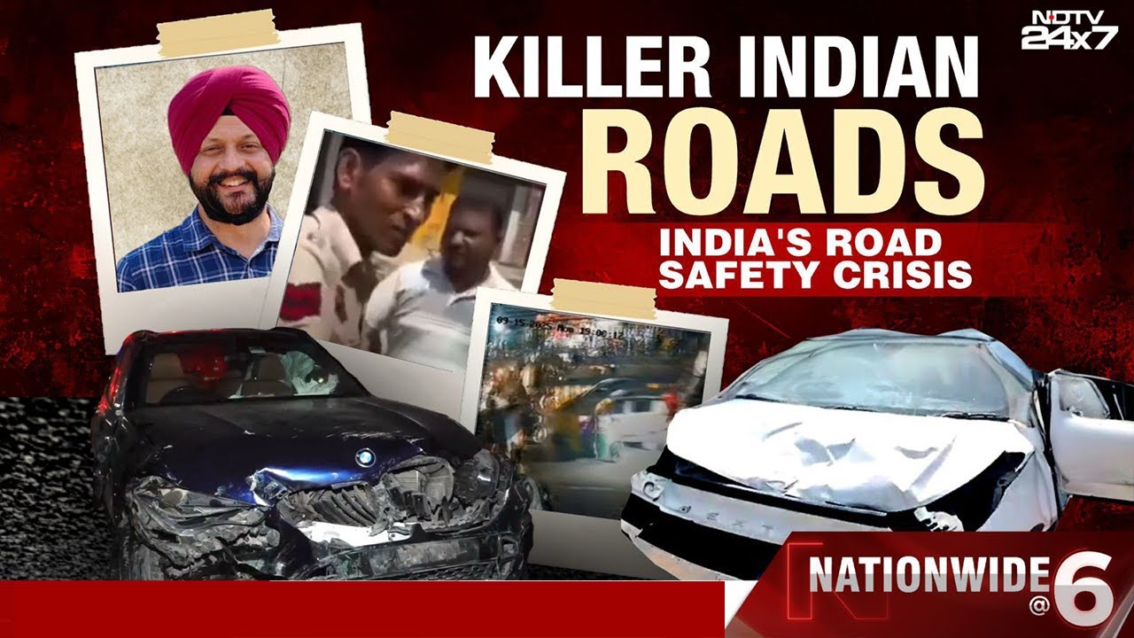 Killer Indian Roads: India's Road Safety Crisis | Nationwide @6