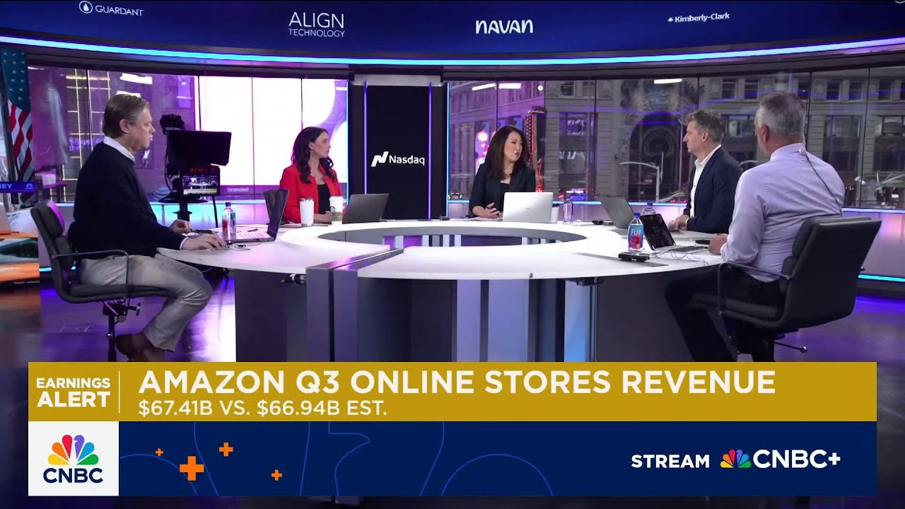 'Fast Money' traders react to Amazon Q3 results