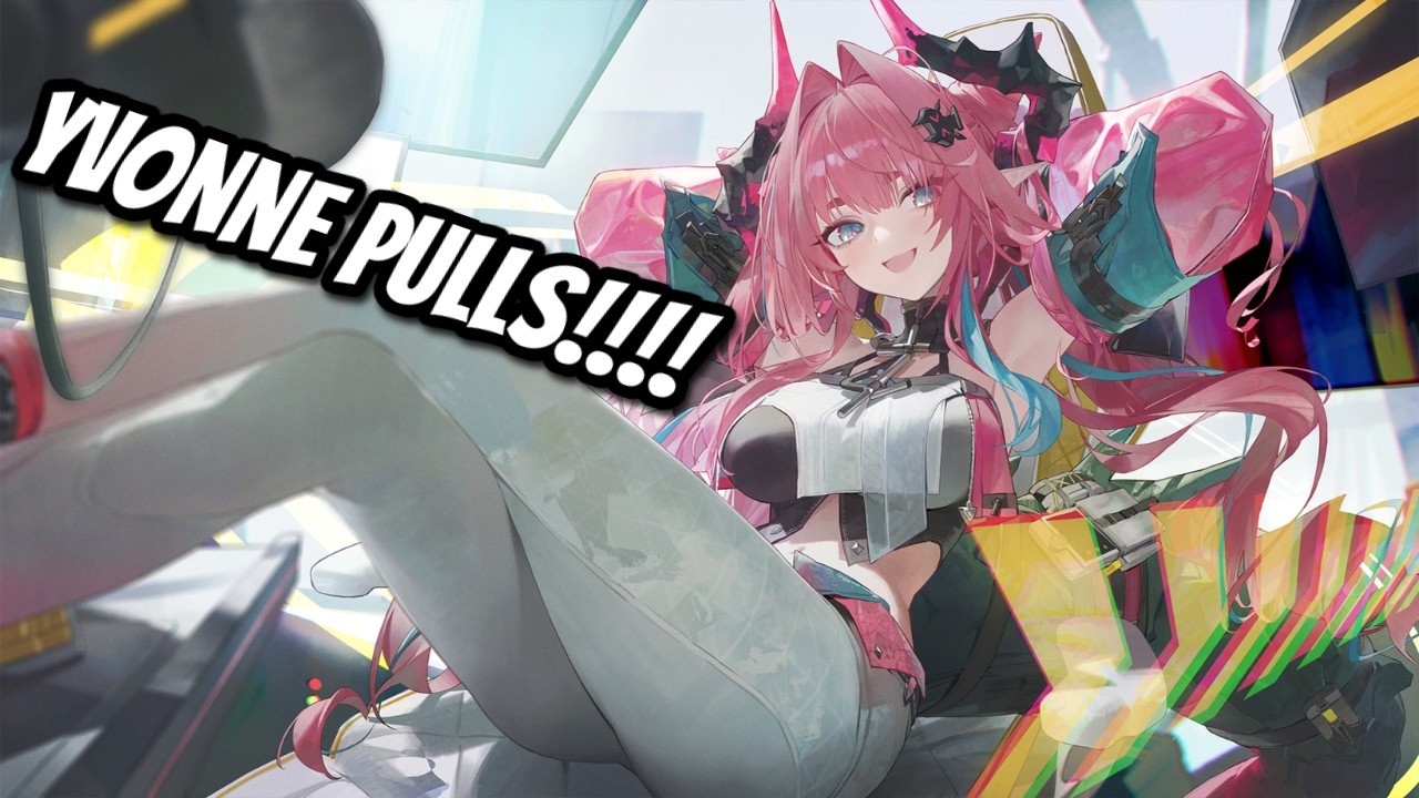 Yvonne is too thick to handle!!!!!! Yvonne Pulls: Arknights Enfield Pulls