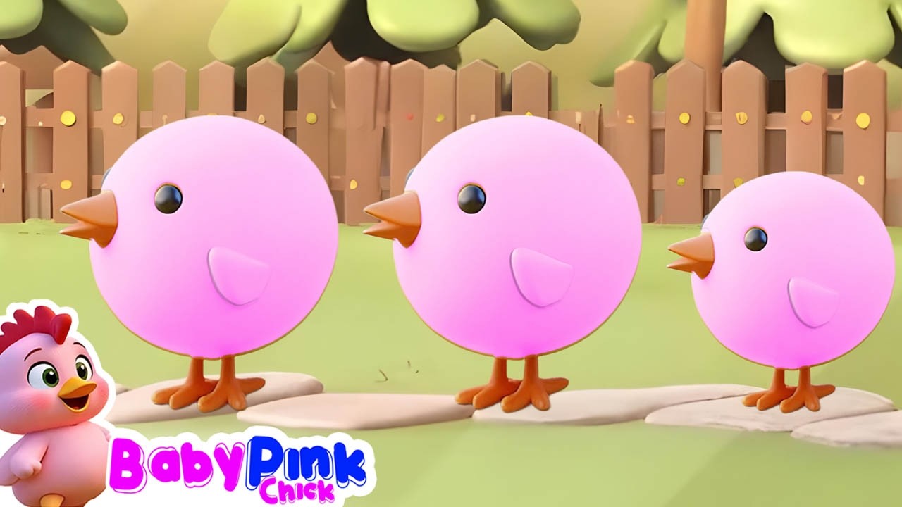 All the Chicks are Squeaking 🐥🎶 | Nursery Rhymes and Songs for kids 🎵 | ‪@BabyTVPinkChick
