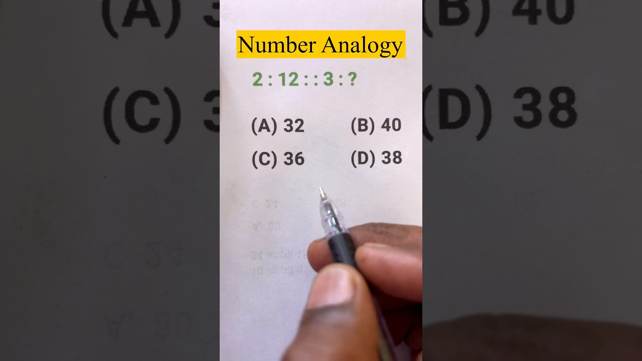 Analogy Questions || Reasoning Analogy Questions || Analogy Practice set || Number Analogy Questions