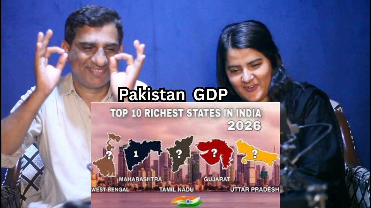 Pakistani Reacts to Top 10 Richest States In India 2025 | Emerging India | Pakistani Reaction